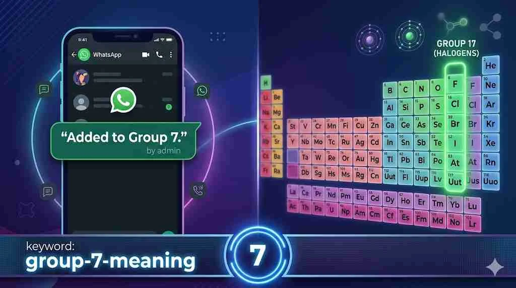 group 7 meaning