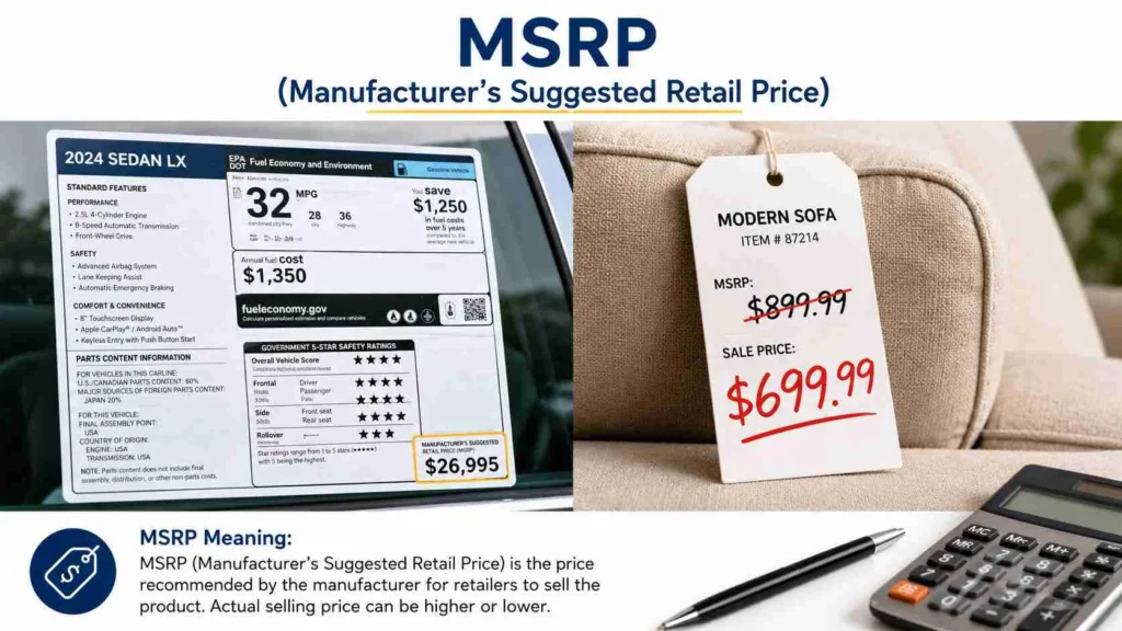 msrp meaning