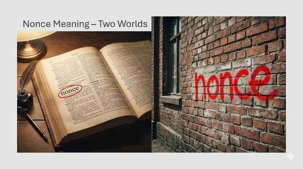 nonce meaning