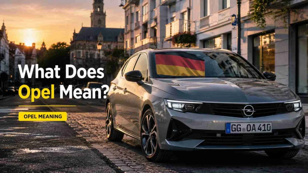 opel meaning
