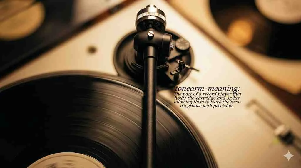 tonearm meaning