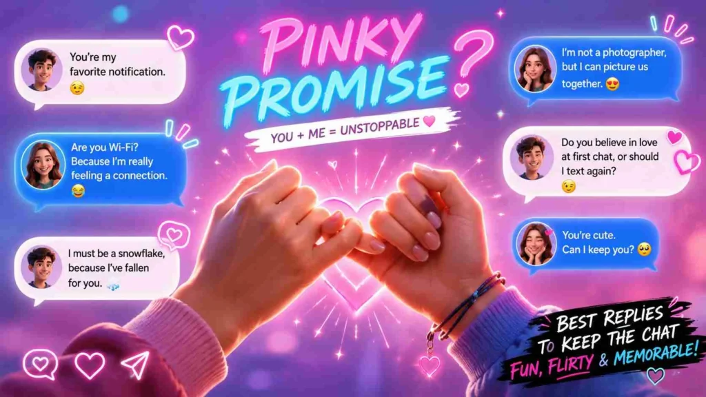 best ways to respond to a pinky promise