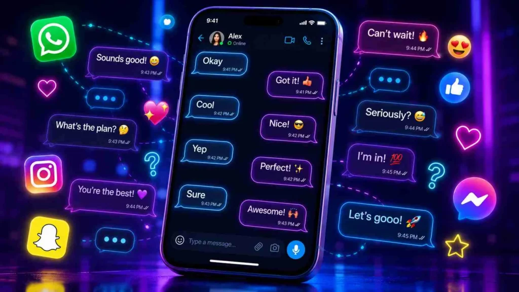 how to reply to one-word texts from guys