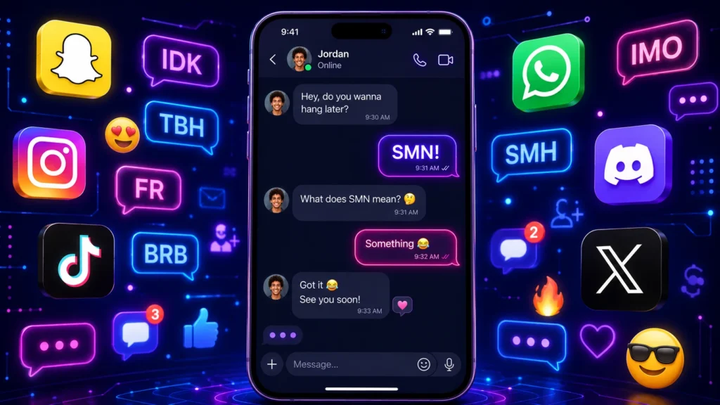 smn meaning in text