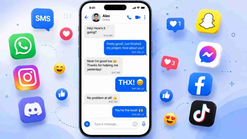 thx meaning in text