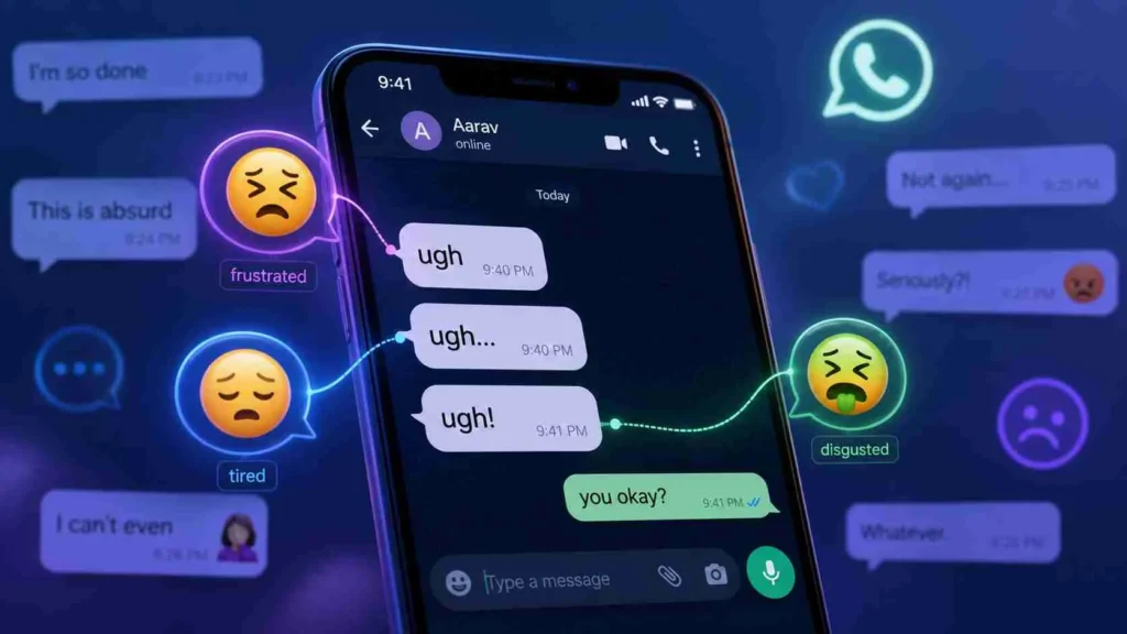 ugh meaning in text