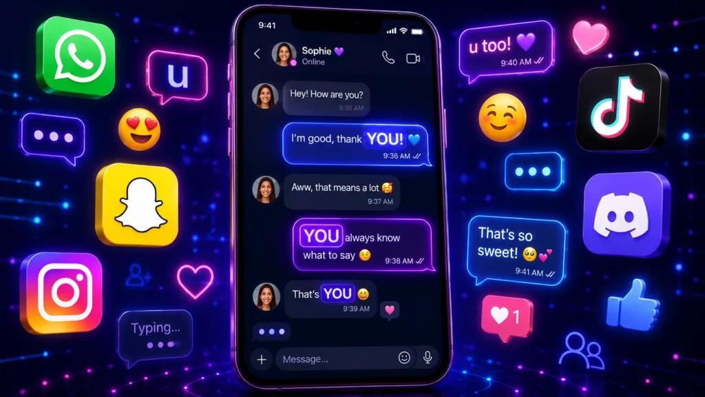 you meaning in text